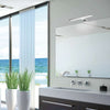Lampada LED Kyra per bagno 300 mm cromata