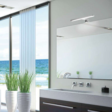 Lampada LED Kyra per bagno 600 mm cromata