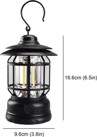 Lampada-LED-Lanterna-ricaricabile-USB-da-campeggio-portatile-Con-gancio-Dimmerabile