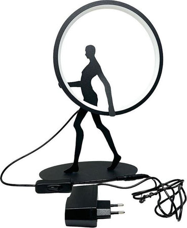 Lampada-Led-Luce-Calda-Lume-Da-Tavolo-Scrivania-9-W-Scultura-Corpo-Umano-Moderno-Universo