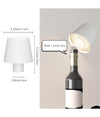 Lampada Led Per Bottiglia Tappo Tavolo Touch Dimmerabile 3 Tonalità Ricaricabile