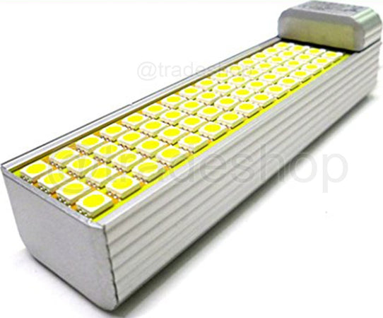 Lampada LED PLC G24 220V 12W SMD 5050 Bianco 6500K FREDDO E BIANCO CALDA Illuminazione/Lampadine/Lampadine a LED Trade Shop italia - Napoli, Commerciovirtuoso.it