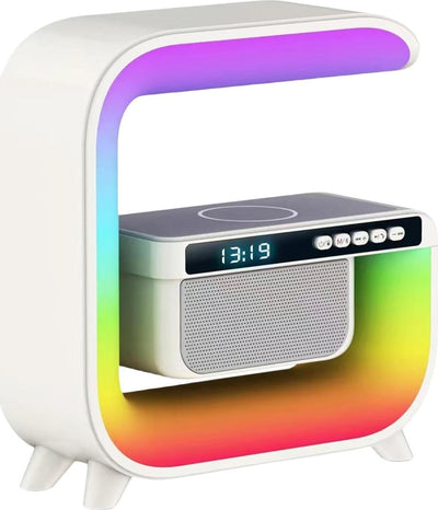 Lampada Led Rgb Con Ricarica Wir Induzione Speacker Cassa A Forma Di G Quadrata Elettronica/Cellulari e accessori/Accessori/Caricabatterie/Caricabatterie a induzione Trade Shop italia - Napoli, Commerciovirtuoso.it