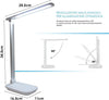 Lampada Led Ricaricabile Da Tavolo Scrivania Touch Braccio Pieghevole Dt-2682 Casa, arredamento e bricolage > Illuminazione da interno > Lampade da Tavolo Trade Shop italia - Napoli, Commerciovirtuoso.it