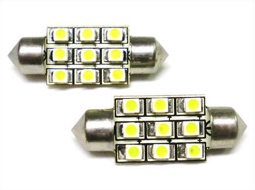Lampada Led Siluro T11 C5W 39mm 9 Smd Bianco Freddo 12V Luci Targa Auto e Moto/Parti per auto/Luci lampadine e indicatori/Blocchi illuminazione e componenti/Luci targa Scontolo.net - Potenza, Commerciovirtuoso.it