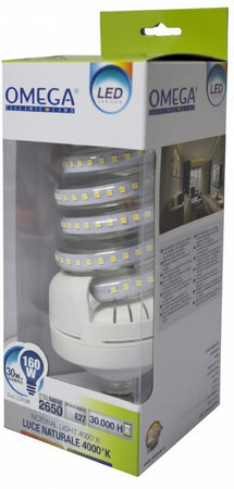 LAMPADA LED SPIRALINA 5,5 GIRI 30W 2650 LUMEN 4500 K ATTACCO E27 CLASSE A+ OMEGA Illuminazione/Lampadine/Lampadine a LED Scontolo.net - Potenza, Commerciovirtuoso.it