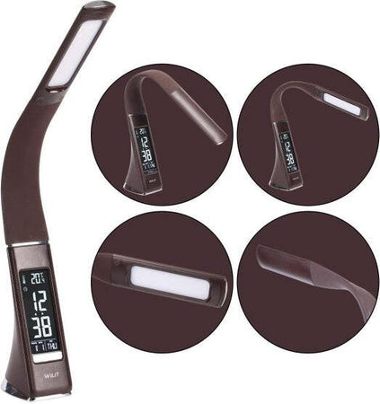 Lampada-Led-Tavolo-Luce-Led-3-Livelli-7w-Protezione-Occhi-Orologio-Flessibile