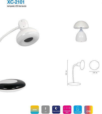 Lampada Led Usb Ricaricabile Induzione Da Scrivania Dimmerabile 2.5w 5v Dt-2101 Casa, arredamento e bricolage > Illuminazione da interno > Lampade da Tavolo Trade Shop italia - Napoli, Commerciovirtuoso.it