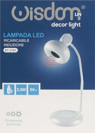 Lampada Led Usb Ricaricabile Induzione Da Scrivania Dimmerabile 2.5w 5v Dt-2101 Casa, arredamento e bricolage > Illuminazione da interno > Lampade da Tavolo Trade Shop italia - Napoli, Commerciovirtuoso.it