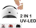 Lampada-LED-UV-48W-Ricostruzione-Unghie-Mani-Piedi-Nail-Timer-Display-Fornetto