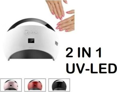 Lampada-LED-UV-48W-Ricostruzione-Unghie-Mani-Piedi-Nail-Timer-Display-Fornetto