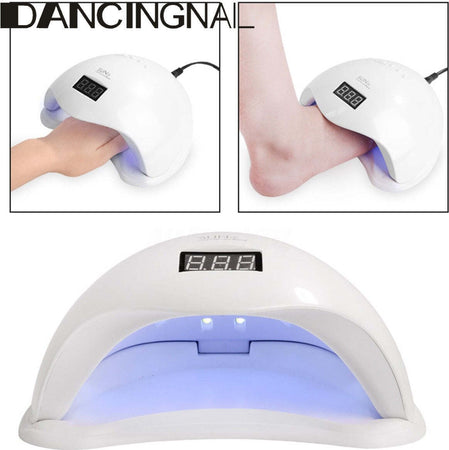Lampada Led Uv per Unghie Nail Art Asciuga Gel Smalto 2 in 1 48 W Manicure Fornetto Gel Semi Permanente Unghie Mani Piedi Bellezza/Manicure e pedicure/Decorazioni per unghie/Strumenti/Asciuga unghie e lampade UV Trade Shop italia - Napoli, Commerciovirtuoso.it