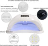 Lampada Led Uv per Unghie Nail Art Asciuga Gel Smalto 2 in 1 48 W Manicure Fornetto Gel Semi Permanente Unghie Mani Piedi Bellezza/Manicure e pedicure/Decorazioni per unghie/Strumenti/Asciuga unghie e lampade UV Trade Shop italia - Napoli, Commerciovirtuoso.it