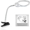 LAMPADA LENTE LED CLIP DA TAVOLO SCRIVANIA UFFICIO INGRANDIMENTO CON PINZA 2 LED Illuminazione/Illuminazione per interni/Lampade/Lampade da lavoro Trade Shop italia - Napoli, Commerciovirtuoso.it