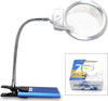 LAMPADA LENTE LED CLIP DA TAVOLO SCRIVANIA UFFICIO INGRANDIMENTO CON PINZA 2 LED Illuminazione/Illuminazione per interni/Lampade/Lampade da lavoro Trade Shop italia - Napoli, Commerciovirtuoso.it