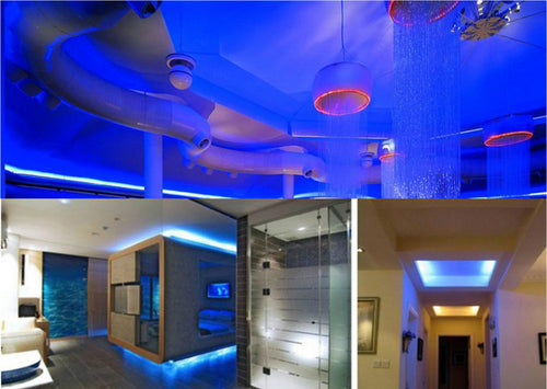 Lampada Luce 60cm Sottopensile Ambienti Luce Blu Barra Led Tubo Neon T8 9 Watt Illuminazione/Illuminazione per interni/Luci da incasso Trade Shop italia - Napoli, Commerciovirtuoso.it