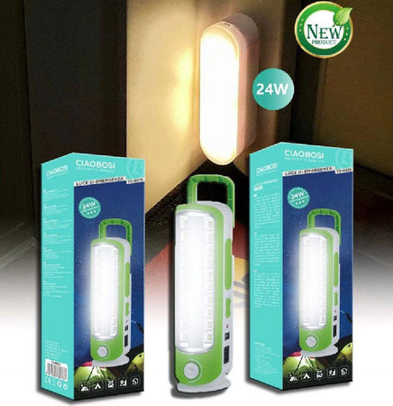 Lampada Luce Di Emergenza Led Portatile Ricaricabile Usb 1300mah Led 24w Tx-8078 Illuminazione/Illuminazione per interni/Lampade/Lampade da tavolo e abat-jour Trade Shop italia - Napoli, Commerciovirtuoso.it