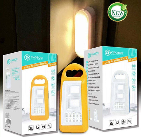 Lampada Luce Di Emergenza Ricaricabile Led Usb 5v 1a Batteria Power Bank Tx-9184 Illuminazione/Illuminazione per interni/Lampade/Lampade da tavolo e abat-jour Trade Shop italia - Napoli, Commerciovirtuoso.it