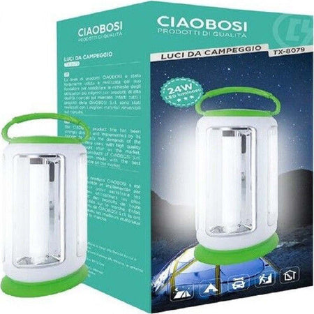 Lampada Luce Emergenza Batteria Ricaricabile Led 24w Tx-8079 Lanterna Campeggio Illuminazione/Illuminazione per interni/Lampade/Lampade da tavolo e abat-jour Trade Shop italia - Napoli, Commerciovirtuoso.it