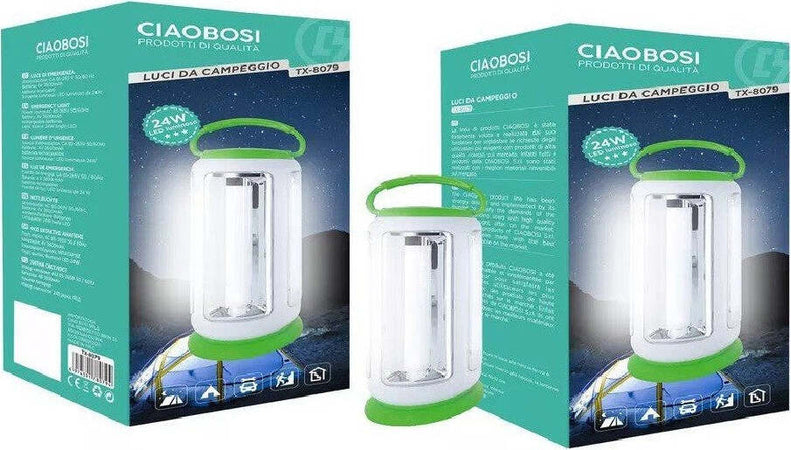 Lampada Luce Emergenza Batteria Ricaricabile Led 24w Tx-8079 Lanterna Campeggio Illuminazione/Illuminazione per interni/Lampade/Lampade da tavolo e abat-jour Trade Shop italia - Napoli, Commerciovirtuoso.it