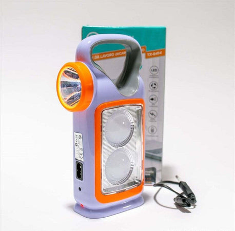 Lampada Luce Emergenza Batterie Ricaricabile 1w Torcia Led Carica Solare Tx-8414 Illuminazione/Illuminazione per interni/Lampade/Lampade da tavolo e abat-jour Trade Shop italia - Napoli, Commerciovirtuoso.it