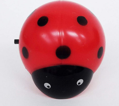 Lampada Luce Notturna Muro Parete Coccinella Bianco Freddo Pvc Cameretta Corridoio Illuminazione/Lampadine/Lampadine a LED Trade Shop italia - Napoli, Commerciovirtuoso.it