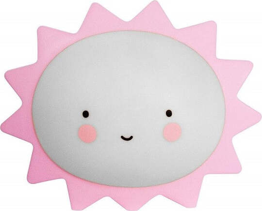 Lampada Luce Notturna Scrivania Portatile Sole Bianco Freddo Pvc Rigido Cameretta Bimbi Illuminazione/Lampadine/Lampadine a LED Trade Shop italia - Napoli, Commerciovirtuoso.it