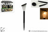 Lampada Luce Ricarica Solare Giardino Esterni Led Torcia 30cm Luce Calda Fredda Illuminazione/Illuminazione per esterni/Luci per sentieri Trade Shop italia - Napoli, Commerciovirtuoso.it