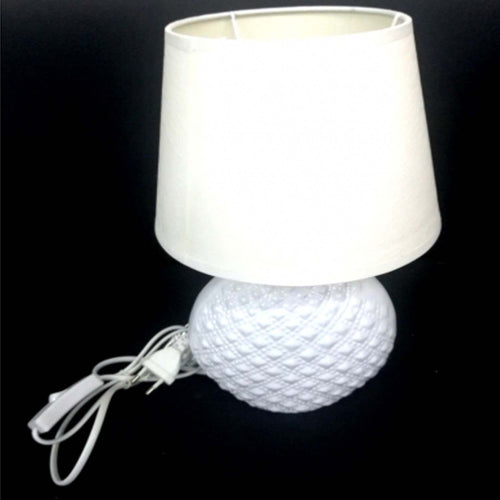 LAMPADA LUME 32 CM BIANCO CON PARALUME DA TAVOLO SCRIVANIA COMODINO CASA UFFICIO Illuminazione/Illuminazione per interni/Lampade/Lampade da tavolo e abat-jour Trade Shop italia - Napoli, Commerciovirtuoso.it