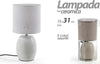 Lampada-Lumetto-Abat-jour-15x31cm-Da-Tavolo-E14-Base-In-Ceramica-2-Colori-806032