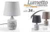 Lampada-Lumetto-Abat-jour-22x34cm-Da-Tavolo-Base-Ceramica-Home-Sweet-3col-779138