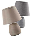 Lampada Lumetto Abat-jour 23x32cm Da Tavolo Base In Ceramica 3 Colori Ass 763564 Illuminazione/Illuminazione per interni/Lampade/Lampade da tavolo e abat-jour Trade Shop italia - Napoli, Commerciovirtuoso.it