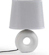 Lampada Lumetto Abat Jour Ceramica Tavolo Comodino E14 60w Design 26x10cm 793820 Illuminazione/Illuminazione per interni/Lampade/Lampade da tavolo e abat-jour Trade Shop italia - Napoli, Commerciovirtuoso.it