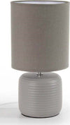 Lampada Lumetto Abat Jour Tavolo Base Ceramica Matt 18x35 Cm Vari Colori 752452 Illuminazione/Illuminazione per interni/Lampade/Lampade da tavolo e abat-jour Trade Shop italia - Napoli, Commerciovirtuoso.it