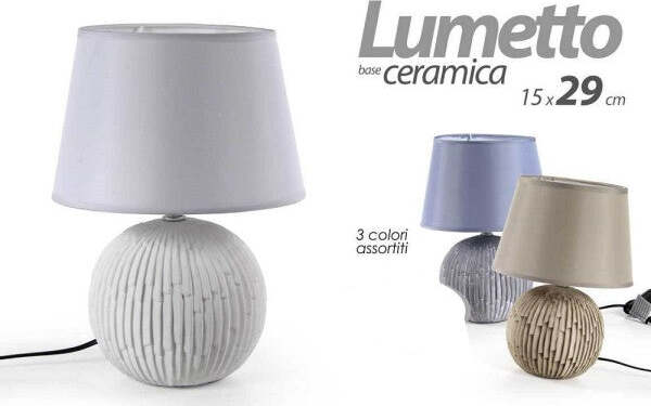 Lampada-Lumetto-Abat-Jour-Tavolo-Comodino-Base-Ceramica-Classica-29x15cm-806179