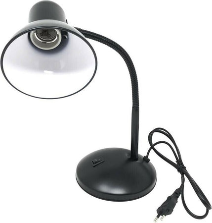 Lampada-Lumetto-Da-Tavolo-Scrivania-Snodabile-Lume-Porta-Lampadina-E27-Nero-Universo