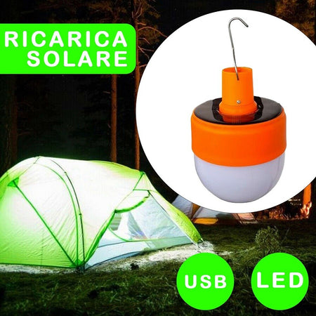 Lampada Multifunzione Portatile Ricarica Solare Led Usb Lanterna Gancio Tx-9638 Sport e tempo libero/Attività ricreative all'aperto/Camping e outdoor/Illuminazione/Lanterne/Lanterne elettriche Trade Shop italia - Napoli, Commerciovirtuoso.it