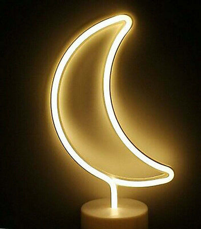 Lampada Notte Luce Bianco Caldo Led Mezza Luna Tavolo Neon Notturna Decorazione Casa, arredamento e bricolage > Illuminazione da interno > Lampade da Tavolo Trade Shop italia - Napoli, Commerciovirtuoso.it