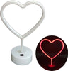 Lampada Notte Luce Rosso Led Forma Di Cuore Tavolo Neon Notturna Decorazione Illuminazione/Illuminazione per interni/Lampade/Lampade da tavolo e abat-jour Trade Shop italia - Napoli, Commerciovirtuoso.it