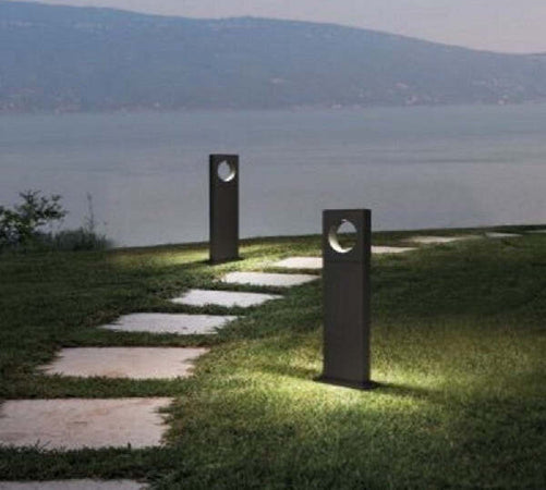 Lampada Palo Da Giardino A Led Cerchio 50 Cm 12 W Nero Luce 6500k 4000k 3000k Es60 Illuminazione/Illuminazione per esterni/Luci per sentieri Trade Shop italia - Napoli, Commerciovirtuoso.it