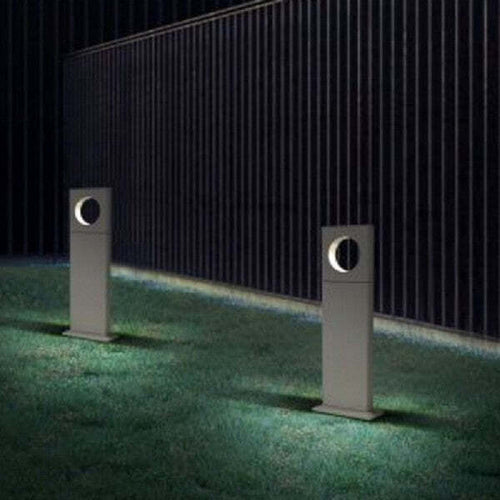 Lampada-Palo-Da-Giardino-Led-Cerchio-50cm-12-W-Grigio-Luce-6500k-4000k-3000k-Es60