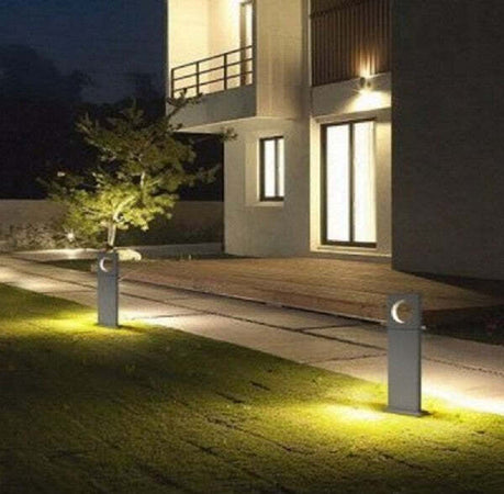 Lampada Palo Da Giardino Led Cerchio 50cm 12 W Grigio Luce 6500k 4000k 3000k Es60 Illuminazione/Illuminazione per esterni/Luci per sentieri Trade Shop italia - Napoli, Commerciovirtuoso.it