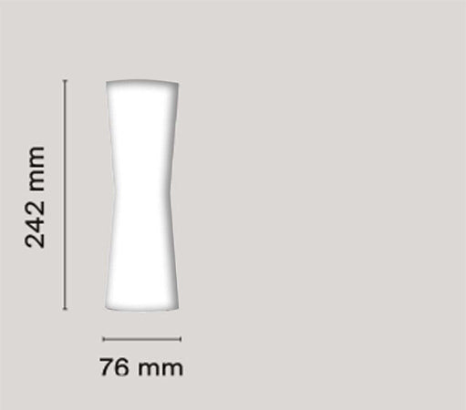 Flos Clessidra 40+40° Lampada parete indoor/outdoor