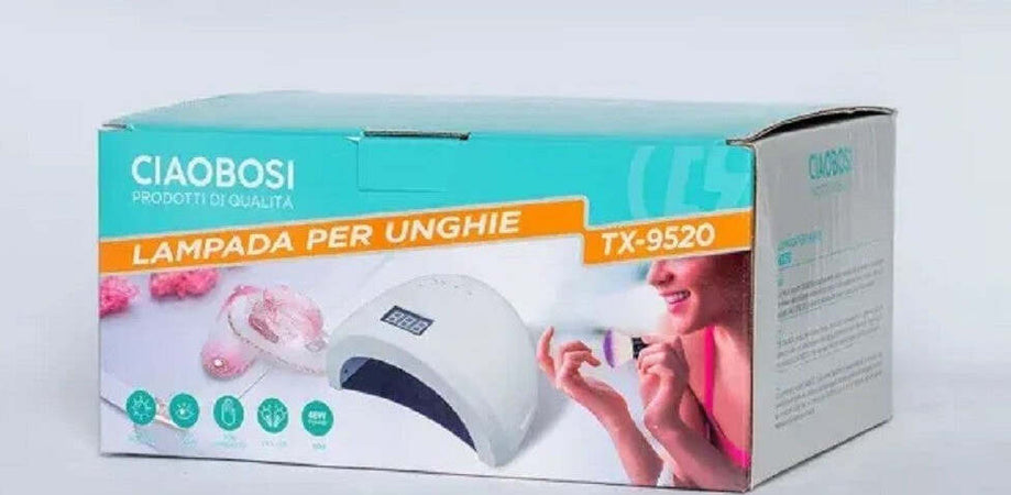 Lampada Per Unghie Uv Led 48 Watt Per Asciugatura Smalto Gel Display Lcd Tx-9520 Bellezza/Manicure e pedicure/Decorazioni per unghie/Strumenti/Asciuga unghie e lampade UV Trade Shop italia - Napoli, Commerciovirtuoso.it