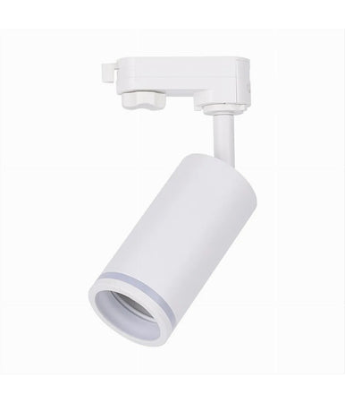 Lampada Portafaretto Cilindrico Per Binario Monofase Orientabile Attacco Gu10 194c