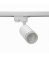Lampada Portafaretto Cilindrico Per Binario Monofase Orientabile Attacco Gu10 194c