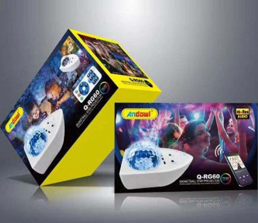 Lampada Proiettore Stella Led Con Telecomando Rgb Q-rg60 Altoparlante Wireless Illuminazione/Illuminazione per interni/Illuminazione per bambini/Luci notturne per bambini Trade Shop italia - Napoli, Commerciovirtuoso.it