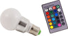 LAMPADA RGB LED 220V E27 FARETTO SPOT LIGHT 3 W WATT CON TELECOMANDO LAMPADINA Illuminazione/Lampadine/Lampadine a LED Trade Shop italia - Napoli, Commerciovirtuoso.it