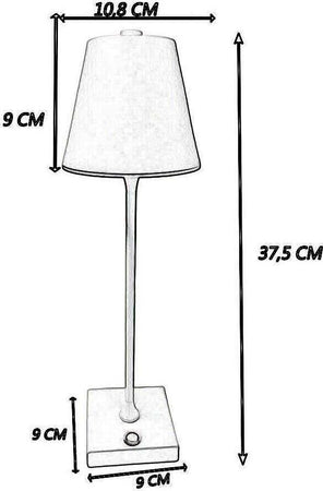 Lampada-Ricaricabile-Usb-10-W-Luce-Bianca-Calda-Naturale-Lume-Da-Tavolo-Grigio-Universo
