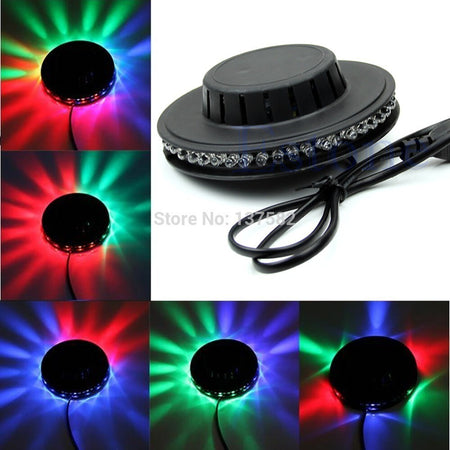 LAMPADA ROTANTE EFFETTO DISCOTECA A SOFFITTO LED RGB DA TAVOLO MULTICOLOR LUCE Strumenti Musicali/Sonorizzazione e palcoscenico/Illuminazione/Dispositivi per effetti luce Trade Shop italia - Napoli, Commerciovirtuoso.it